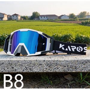 Lunettes de moto de haute qualité lunettes de course de Motocross lunettes de moto lunettes de Motocross lunettes cyclisme vtt lunettes lentille