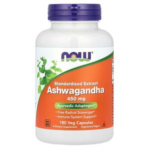 Now Ashwagandha 450 mg, 180 capsule