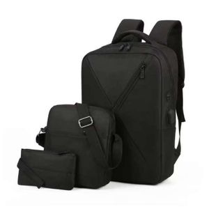 Cartable Sac à dos pour ordinateur portable et port USB  Noir  16 POUCES