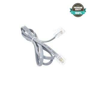 Cordon téléphonique câble téléphonique RJ11 2 pin pour téléphone fixe, modem 1.5 M