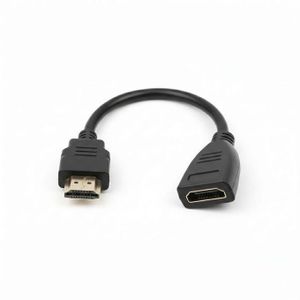 Câble d’extension HDMI mâle vers femelle - 15 cm - Haute qualité
