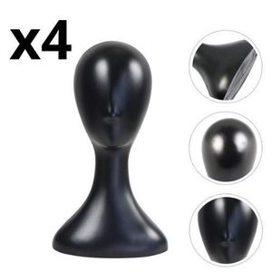 4 Tête de Mannequin pour foulards.