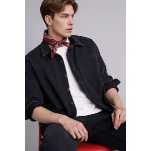 Defacto Regular Fit Cotton Long Sleeve Shirt