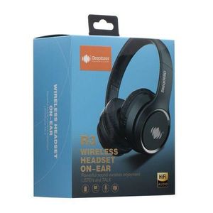 Deep Bass DeepBass R3 ecouteurs Casque Bluetooth V5.0+EDR sans fil BASS R3