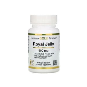 Gelée royale lyophilisée et concentrée végétariennes 30 Cap 500 mg