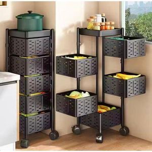 Rangement Chariot à 5 Étagères en Métal Professionnel de stockage pratique