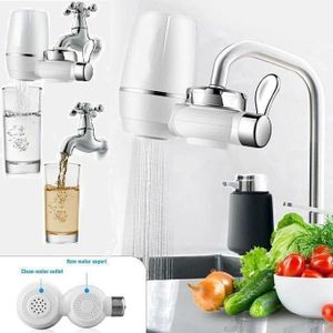Filtre à Eau pour Robinet – Purificateur de Cuisine avec Double Sortie
