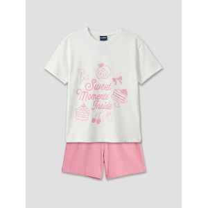 Lc Waikiki Girl's Shortie Pyjama Set