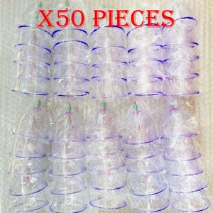 x50 pieces hijama tasses en plastique bonne qualité