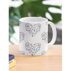 Illustration de coeur Heartstoppers Mug classique