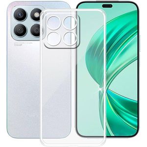 Case غطاء من السيليكون الشفاف لجهاز الهاتف Honor X8b 4G
