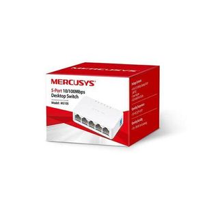Mercusys Switch de bureau 5 ports 10/100 Mbps - Design Compact