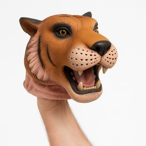 Marionnette Tête de Tigre – Pour Main