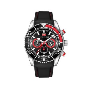 MINI FOCUS montre-bracelet,Top marque de luxe Silicone Sport montres mode chronographe
