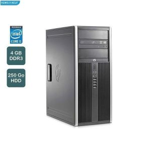 Hp Compaq Elite 8200 Tower intel core i5  4Go RAM- 250Go HDD Windows7