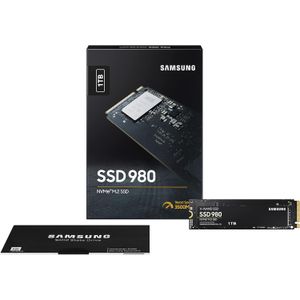 Samsung SAMSUNG 980 SSD 1TB 1TO PCle 3.0x4, NVMe M.2 2280, Internal Solid  State Drive, Storage for PC, Laptops, Gaming and More, HMB Technology,  Intelligent Turbowrite, Speeds of up-to 3,500MB/s