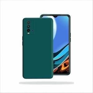 Case Coque Souple Liquid Silicone pour Xiaomi Redmi 9T vert