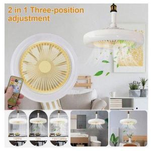 General Ventilateur de plafond avec éclairage LED et télécommande