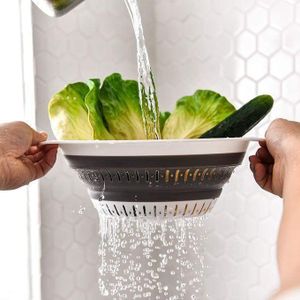 Passoire pliable , Pour laver les légumes et les fruits,les spaghettis,les pâtes