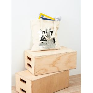 حقيبة يد قطن كلاسيكية من جانجستا أنمي