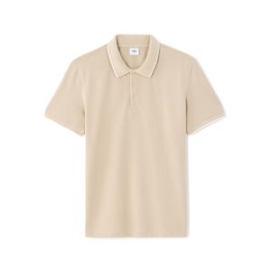 Celio Polo piqué regular 100% coton - BEIGE LIGHT TAUPE -