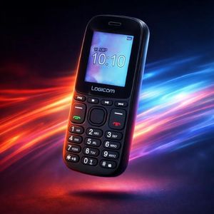 Téléphone Basique Logicom P 178E – Double SIM – Noir