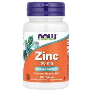 Now Zinc, 50 mg, 100 comprimés