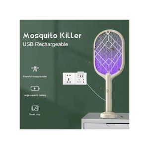 dispositif électrique anti-moustiques, raquette anti-insectes, idéal pour l'été