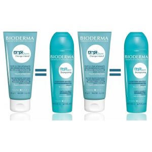 Bioderma Pâte à l'eau apaisante - Soin pour érythème fessier - Bébés, Enfants - 75g - Lot de 2