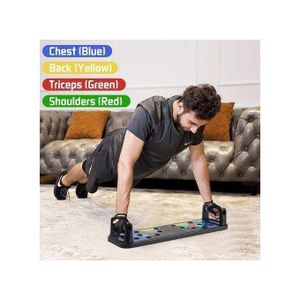 Foldable Push Up Board - Planche de traction 14 en1 support pour la musculation
