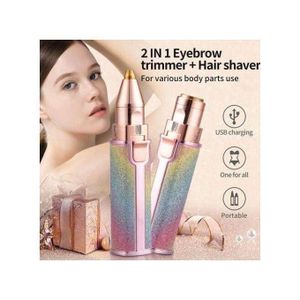 Épilateur électrique rechargeable pour le corps et le visage pour femmes