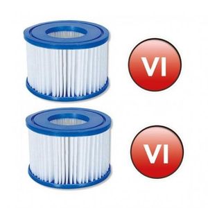 Bestway Cartouches de filtre jacuzzi SPA LAY-Z TYPE VI (2 Cartouches)