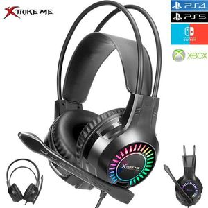 Xtrike Me GH-890 - Casque de Jeu Filaire, Rétro-Éclairé avec