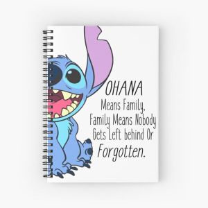 Lilo et Stitch Ohana | Cahier à spirale