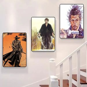 3 Poster A5 Vintage Japanese Anime Manga Miyamoto