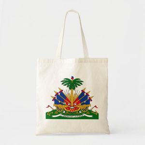 Tote Bag Emblem of Haiti Unique, haute qualité