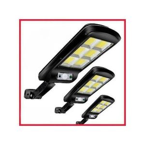 (pack 3) Lampe Solaire Extérieur 120w + Télécommande et Détecteur de Mouvement