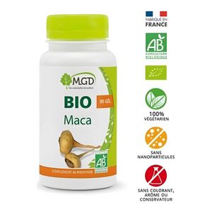 Maca Bio - Soutien Énergétique et Vitalité - 90 Gélules - Fabriqué en France