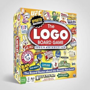 Jeu de Société Le Logo, Seconde Édition, 1200 Questions sur les Marques