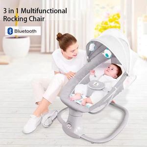 Baby Balancelle Electrique 3en1 Pour Bebe - Gris