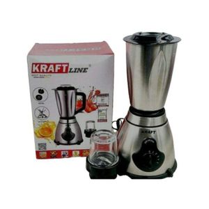 Kraft line Blender Mixeur inox à reliefs + Moulin a épices Puissance Max