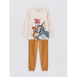 Lc Waikiki Tom & Jerry Printed Boy's Pyjamas Set