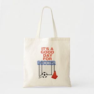 Tote Bag Football Budget Tout-Tout Unique, haute qualité