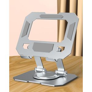 Support Bureau Réglable Pour iPad Tablette Téléphone – Stand Métallique Rotatif 360°