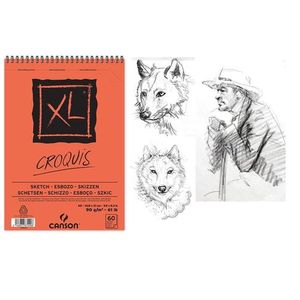 Canson carnet de croquis XL aquarelle 300g / m² format A4 30 feuilles