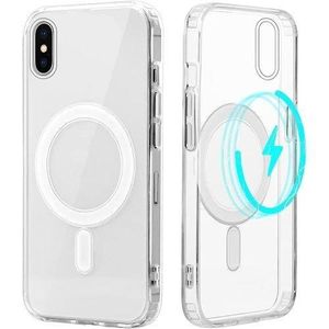 Pochette Souple Liquid transparente pour iPhone xs MagSafe magnétique