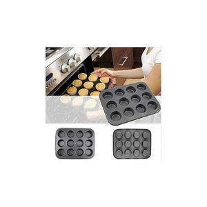 Plaque de 12 moule cupcakes en métal