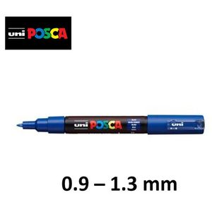 Posca Noir et Blanc - Fin Pour Moyen Set 8 Stylos (PC-1MR, PC-1M, PC-3M,  PC-5M)