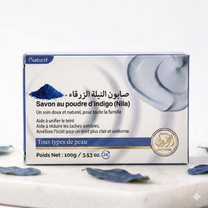 Herbo Ridouane Savon bleu Nila 100g
