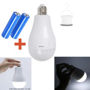 Ampoule de secours avec piles rechargeable 15W